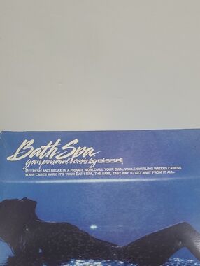Bissell Bath Spa Set in Deep Blue
